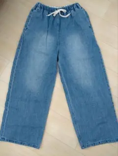 FREAK'S STORE デニム ワイドパンツ Sサイズのサムネイル