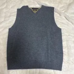 TOMMY HILFIGER グレー Vネック セーター XL