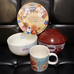 アンパンマンミュージアム限定　食器セット　どんぶり　マグカップのサムネイル