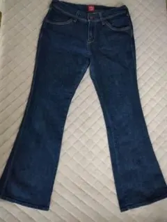 BOBSON Elsy ダークブルー ブーツカットデニム