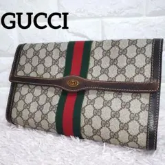 GUCCI オールドグッチ シェリーライン セカンドバッグ クラッチバッグ