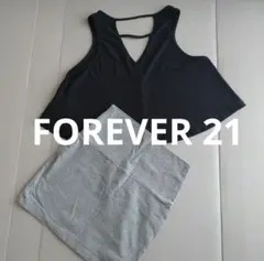 FOREVER 21 ノースリーブ トップス スカート　タンクトップ　レディース