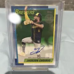 ジャズ・チザム Jr. 直筆サインカード 2026 Toppsオンカードオート