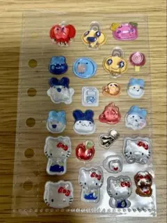 ボンボンドロップシール シール たまごっち キティ サンリオお裾分け