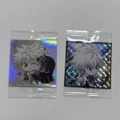 ハンターハンター　キルア　ウエハースシール　2枚セット