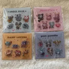 a*様 【正規品】ナルミヤオリジナルぷっくりシール　コンプリート4個セット