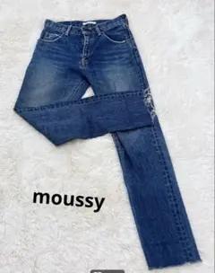 moussy マウジー ストレートデニム ２６