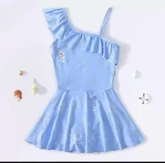 アナと雪の女王 水着 ワンピース子供用120cm