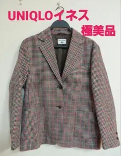 試着のみ　ユニクロ イネス テーラードジャケット　ツイード　M