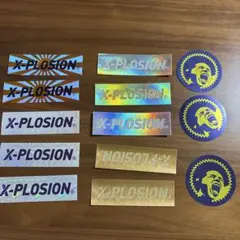 X-PLOSION ステッカーセット 13枚