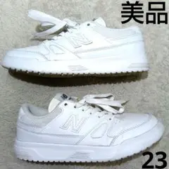 美品 　軽量　New Balance CT20LM1　ホワイトレザー　23