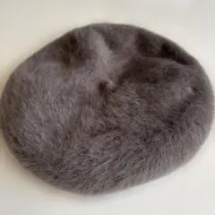 シャギー　カーキ　ベレー帽のサムネイル