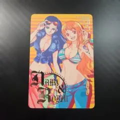 ONEPIECE(ワンピース) キャラメルポップコーンカード ナミ&ロビン