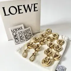 LOEWE　ロエベ　チャンキー ドーナツ チェーン　ストラップ　ゴールド