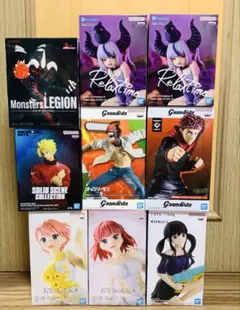 【2025年 9月 最新作】 プライズ フィギュア まとめ売り 9点 セット