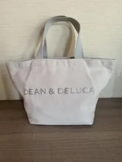 DEAN & DELUCA ライトグレー トートバッグ　S