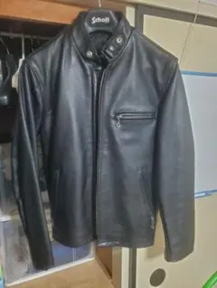 SchottAT641Pショットシングルライダース36牛革MADE IN USA