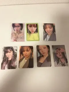 TWICEジョンヨン　公式トレカ　7枚セット