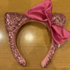 USJ ピンク スパンコール キティーちゃんカチューシャ
