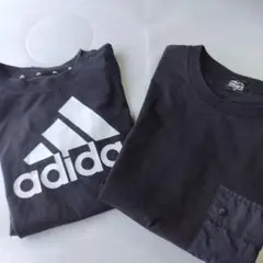 150cm アディダス/CAMP7 半袖Tシャツ 2枚セット　150-3