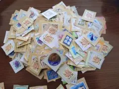 多数の使用済み切手セット