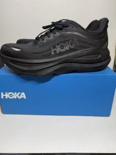 HOKA BONDI9 ブラック　29.0㎝　エキストラワイド