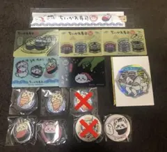 ちいかわ寿司 グッズセット（アクスタ、缶バッジ、ステッカー、ボールペン、カード）