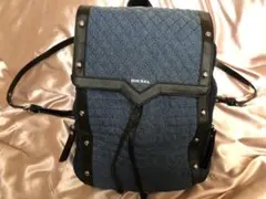 最終値下げ DIESEL デニム キルト リュックサック バックパック