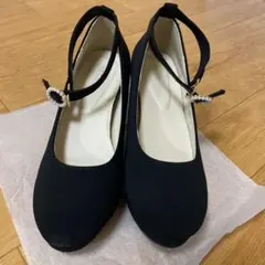 Honeys パンプス 24.0cm ブラック