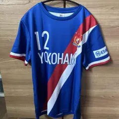 NISSAN サッカーシャツ 12番 青 - メルカリ