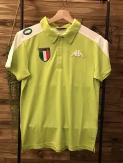 ポロシャツ　kappa カッパ　ゴルフウェア　春夏　イタリアロゴ　M