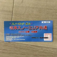 2026年最新】スキー場リフト券 岐阜の人気アイテム - メルカリ