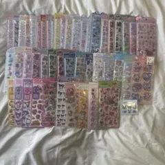 シール まとめ売り♡ 48枚 サンリオ多め ボンボンドロップシール うるちゅる