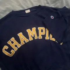 む*い様 チャンピオン　champion スウェット　トレーナー　ネイビー レデ