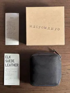 macromauro マクロマウロ｜エルク スウェード スエード レザー｜財布