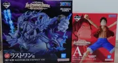 ワンピース　一番くじ　ラストワン2億V雷神＋A賞ルフィの２点セット