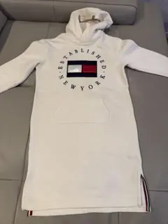 TOMMY HILFIGER フード付きワンピース キッズ
