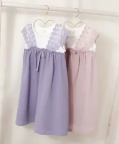 アプレレクール レース切替ドッキングワンピース 新品未開封