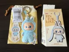 ラブブ LABUBU PIN FOR LOVE ミニラブブ イニシャル K