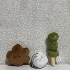 にっこりーノ 和菓子のぬいぐるみ3