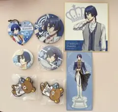 うたプリ　聖川真斗　まとめ売り　9点セット　缶バッジ　ラバスト　色紙　特典カード