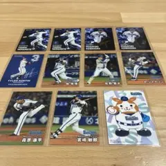 横浜ベイスターズ 2025プロ野球チップスカード 11枚セット