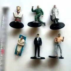 ミニフィギュア「ゴルゴ13」 6体セット