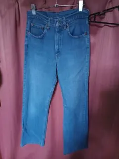 ア*ト様 Levi's 512 ストレート 意外とレアなレーヨンデニム W29