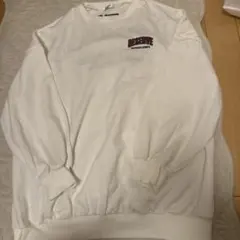 INGNI ホワイト オーバースウェット トレーナー