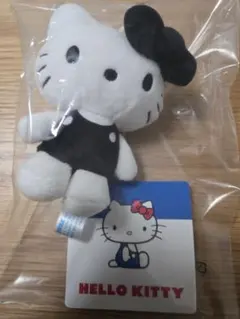 ハローキティ　マスコット　カラフルver. ブラック