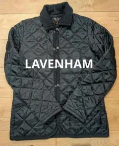 LAVENHAM　ラベンハム　ブラック キルティングジャケット　ブラック　34