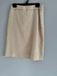 SHOO・la・RUE ベージュ ストレートスカート サイズS