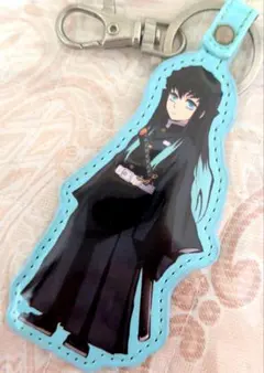鬼滅の刃 時透無一郎 レザーキーホルダー