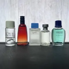 ブランド香水 ミニボトル 5点セット Dior ジバンシイ D&G バーバリーのサムネイル